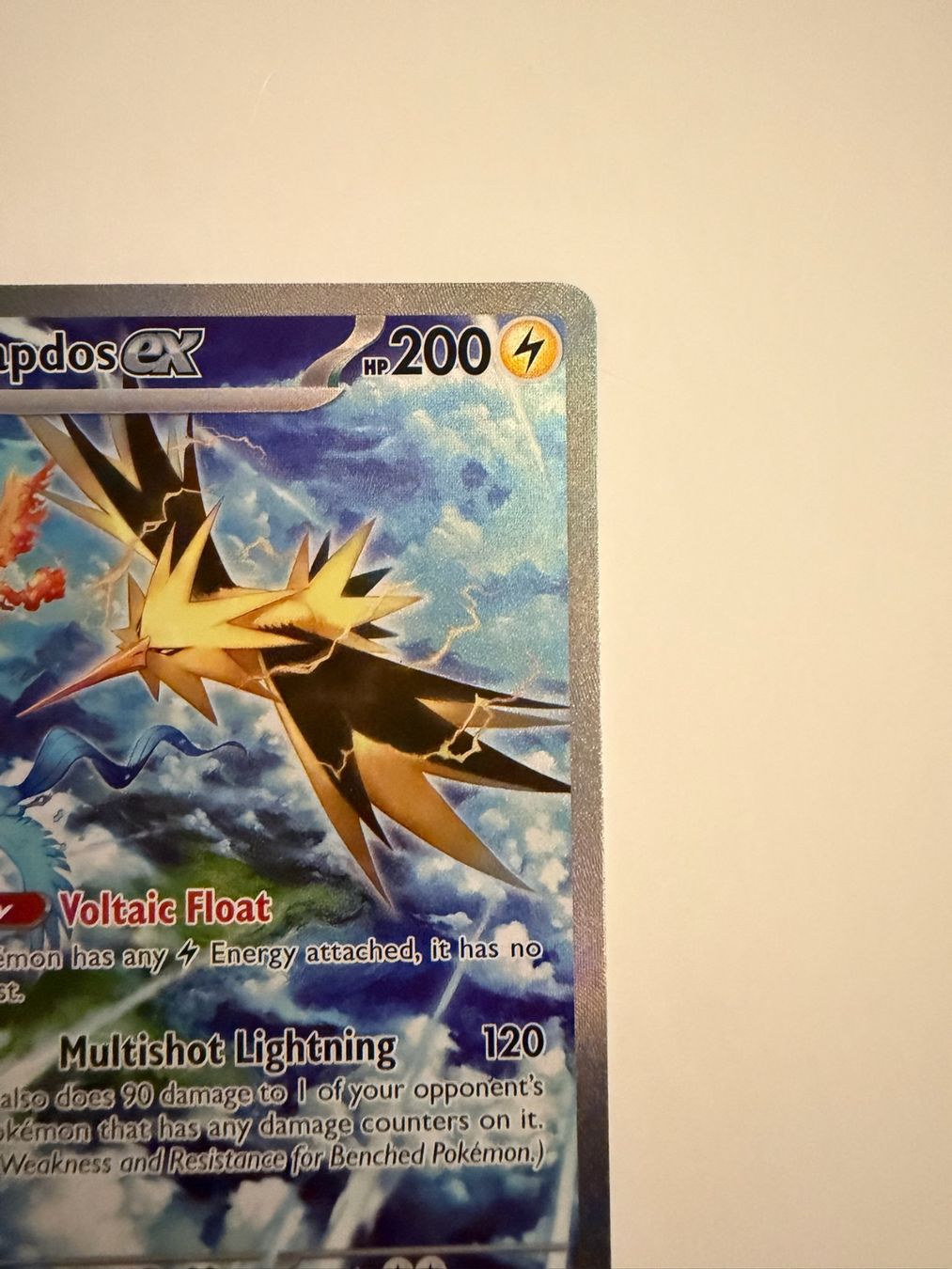 Pokémon Sammelbilder & Trading cards: Zapdos ex (MEW 202) – Gebraucht aus Biel/Bienne von SeeLoewe55 3