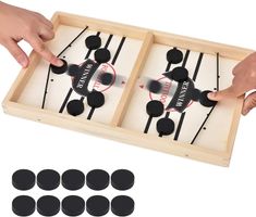 Rasantes Hockey Fussball Spiel Geschenk Kinder Familienspie