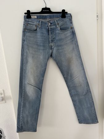 Levi's 501 Jeans, helle Waschung, Grösse 31/32, classic