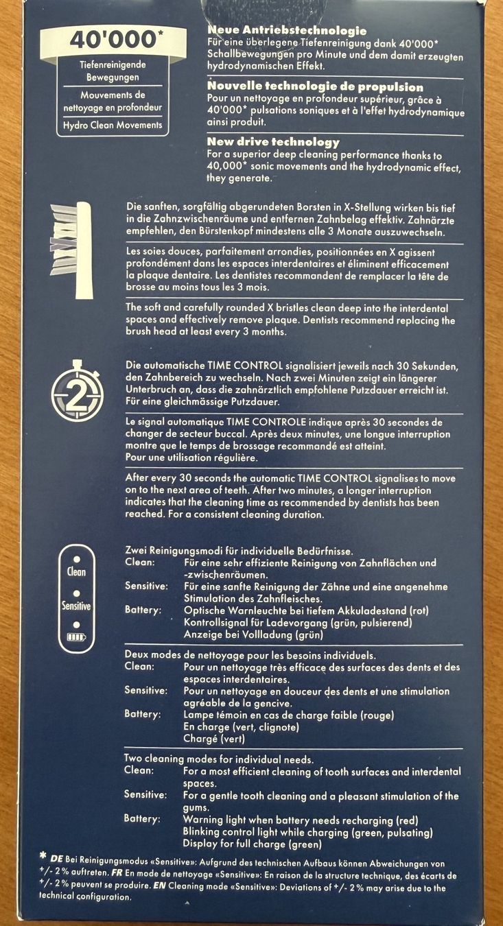 Trisa Soins dentaires: Trisa Sonic Performance Schallzahnbürste neu – Neuf (Voir description) à Lohn-Ammannsegg par Balmer014 2