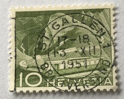 Nr. 299 mit VollStempel St.Gallen