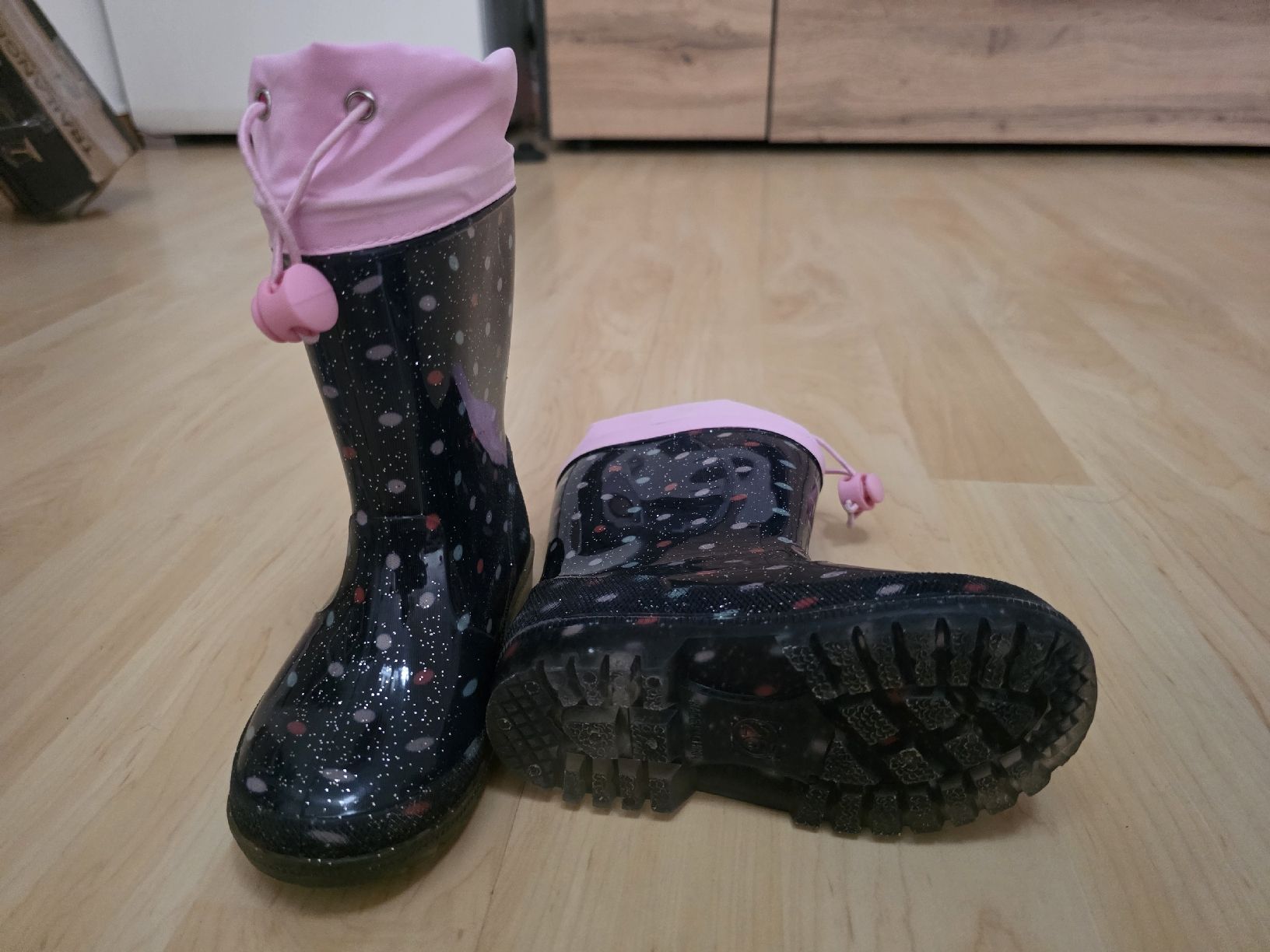 Schuhe für Mädchen: Gummistiefel Mädchen Gr.26 – Neu (gemäss Beschreibung) aus Beinwil am See von Melly1989 2