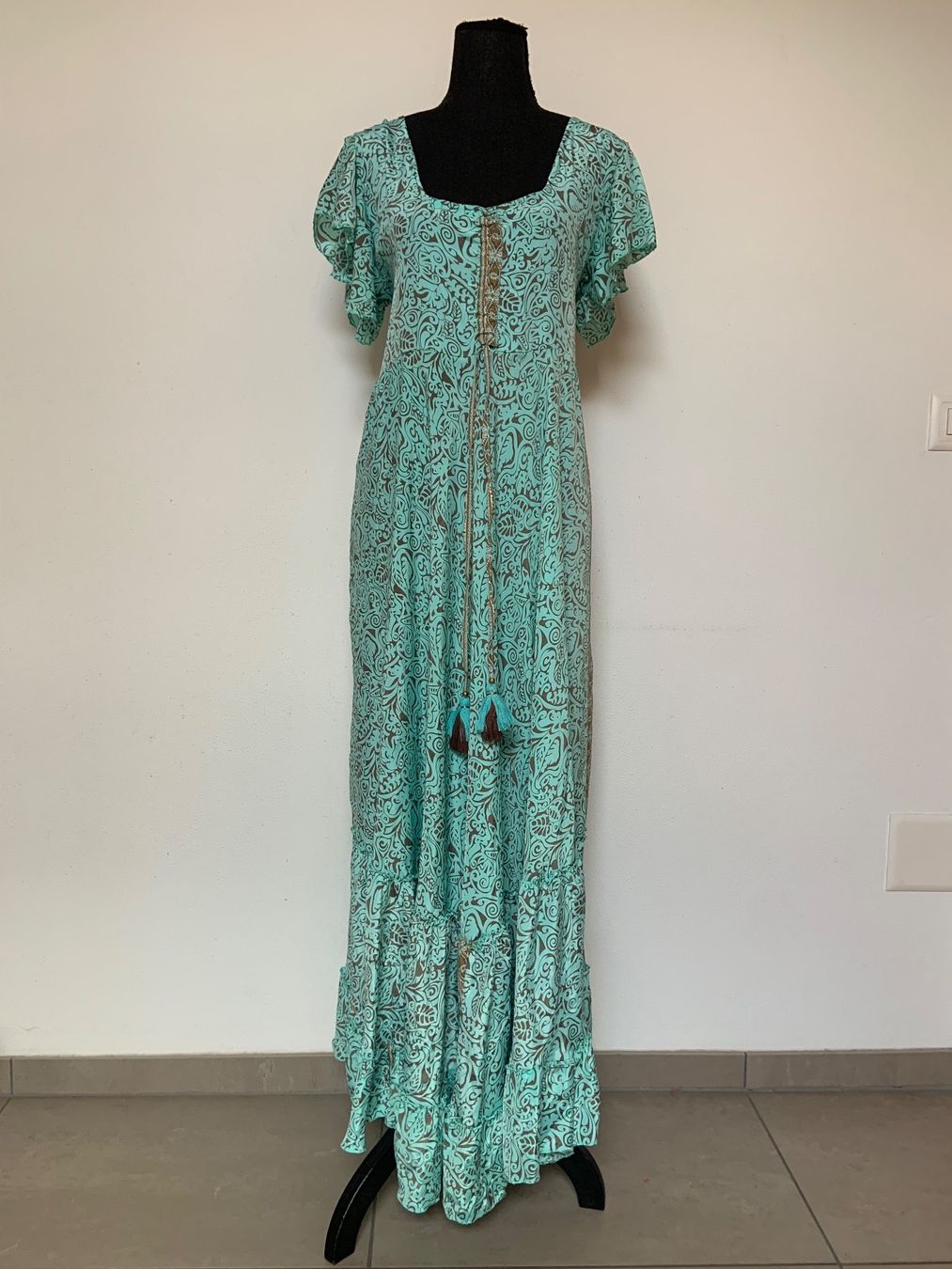 Vestiti: Boho Maxikleid in Seidenoptik – Nuovo (secondo la descrizione) da Sigriswil venduto da ck56 1