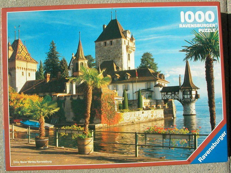Ravensburger Puzzles: Puzzle - Am Thunersee, 1000 Teile, komplet – Gebraucht aus Bonstetten von Pinguin75
