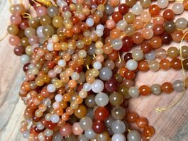Strang echte gold thread Jade Kugeln/ stone beads 6 mm