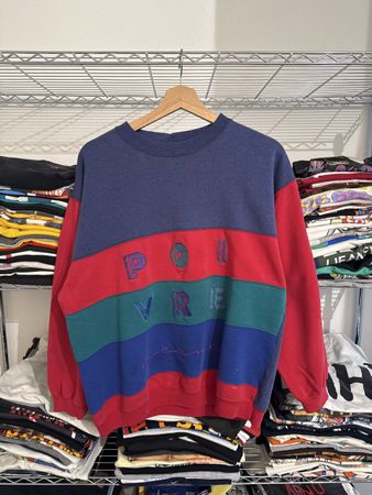 80’s Vintage Poivre Blanc Crewneck Pulli Size M