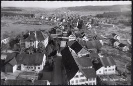 Alte Ansichtskarte Dorfansicht Sulgen (Thurgau) 1939
