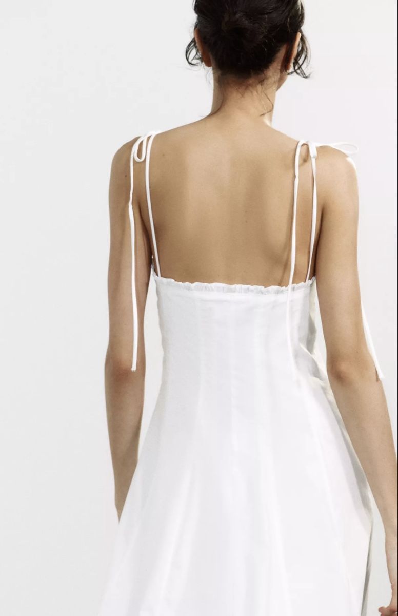 Vestiti: weißes Baumwollkleid M/robe en coton blanc M – Nuovo e nell'imballaggio originale da Veyras venduto da ValClasse 5