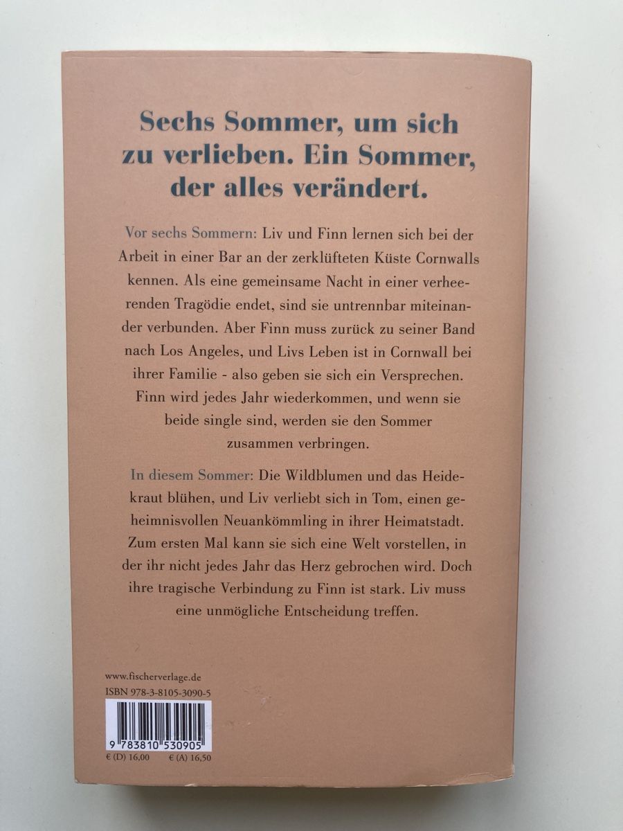 Libri: Sieben Sommer - Paige Toon – Usato da Bern venduto da Economic-spider 1