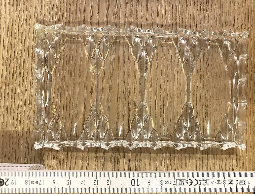 Piatti di portata: Butterschale, Butterteller aus Glas – Usato da Maur venduto da chr_x8zv