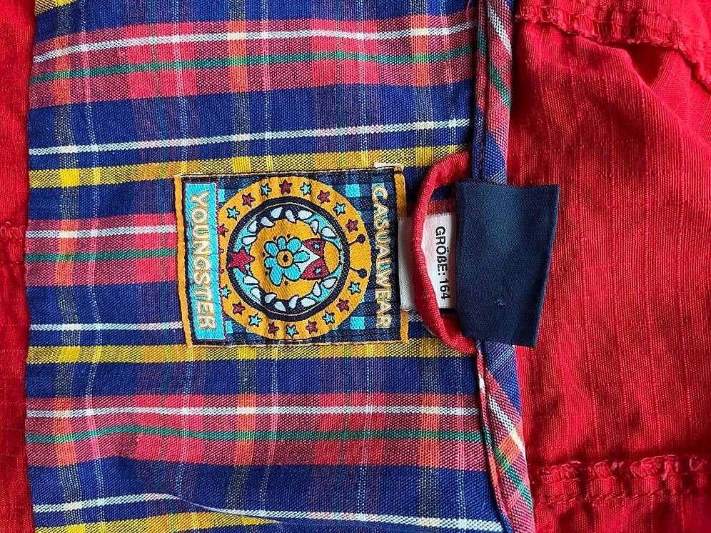 Giacche: Rote Herbst Jacke aus Jeansstoff – Usato da Luzern venduto da nad_2my8 3