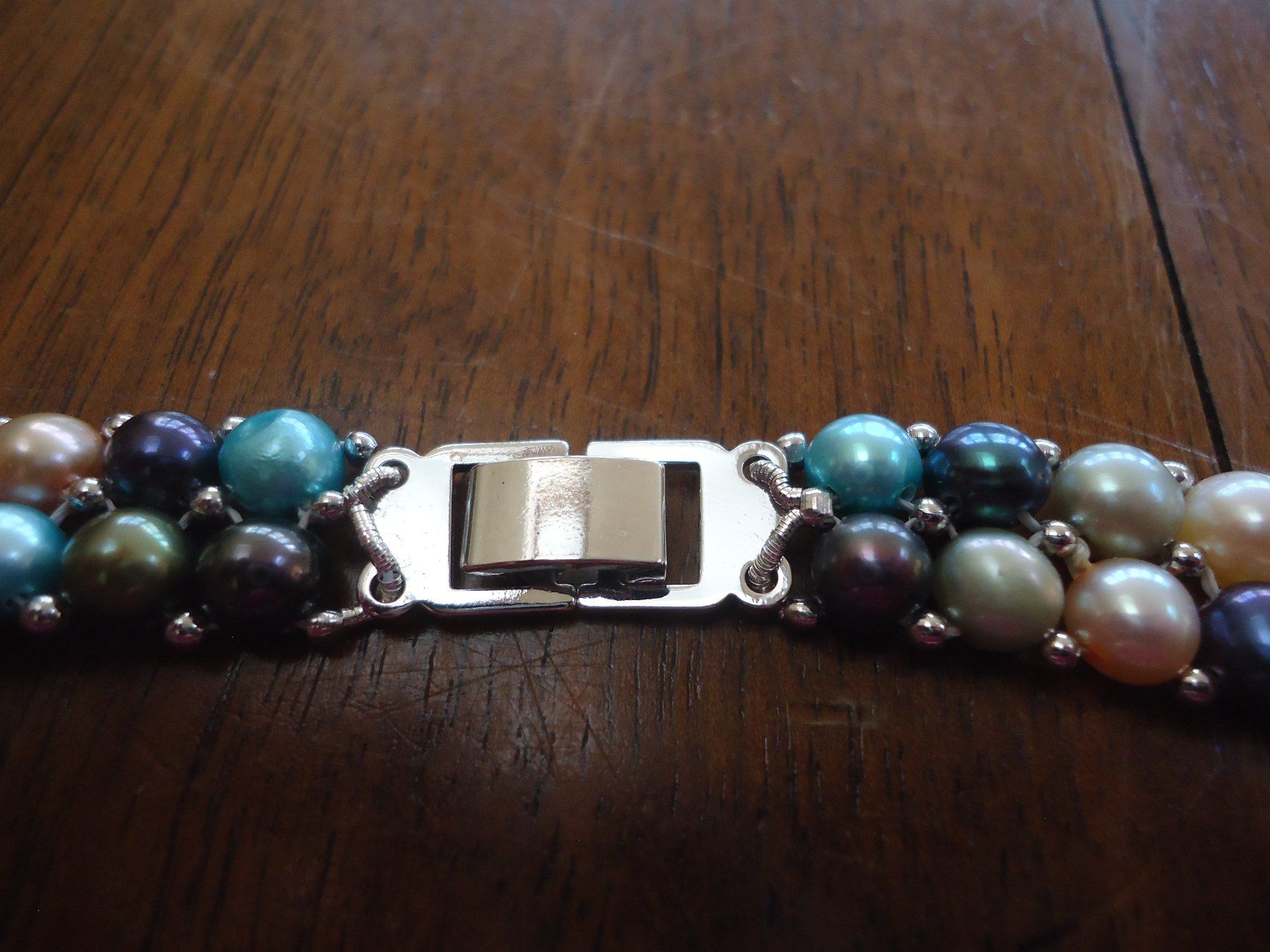 Catenine: Collier "tour de cou" en perles multicolores – Nuovo (secondo la descrizione) da Vessy venduto da mafabe 2