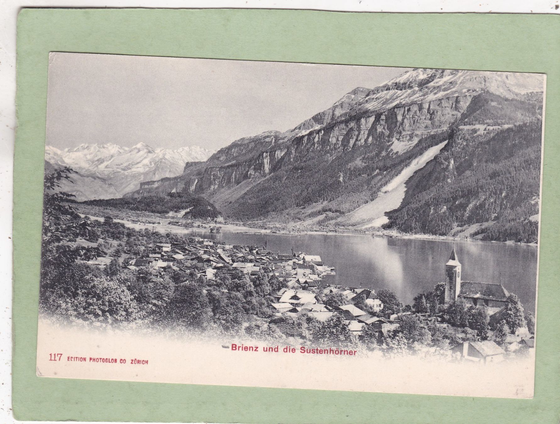 Cartoline postali: Brienz und die Sustenhörner – Usato da Herisau venduto da Lisegrat2008