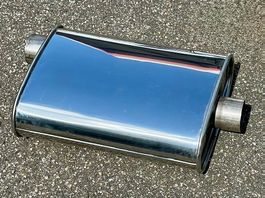 DynoMax Ultra Flo SS Universal Polished Performance-Auspuff