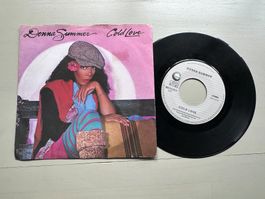 DONNA SUMMER tolle Single Kult Disco 80's Cold love Moroder