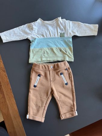 Outfit Hose + Langarm Shirt