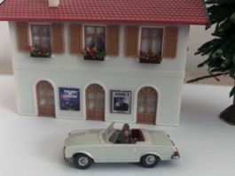 Wiking 14b Mercedes 230 SL Cabrio Cream