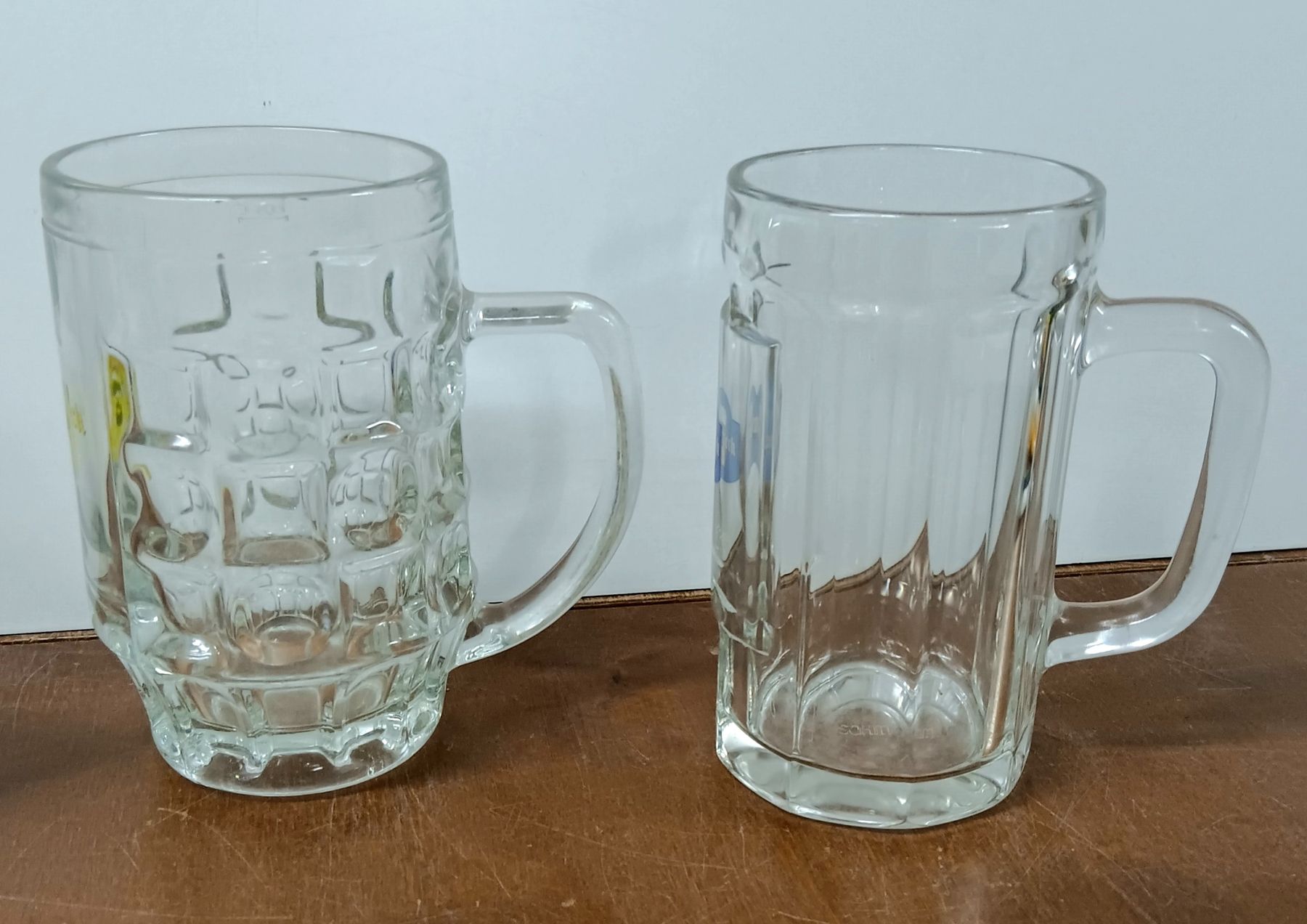 Warteck Bicchieri: 4 Bierkrüge Bier Brauerei Warteck – Usato da Lichtensteig venduto da B-B-Bier 3