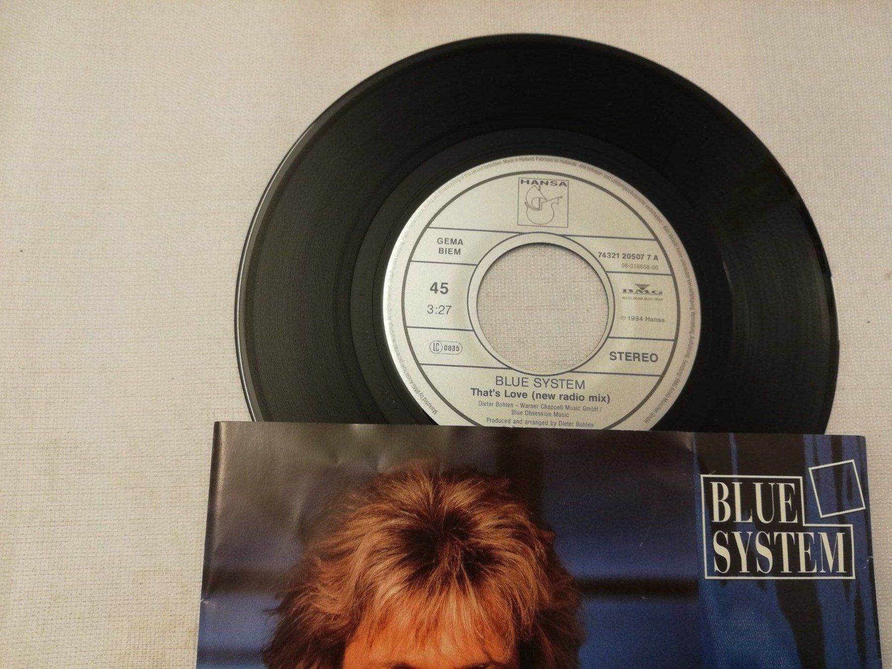 Dischi in vinile: BLUE SYSTEM - THAT'S LOVE (SINGLES 7") – Usato da Bern venduto da Vinylsound.ch 2