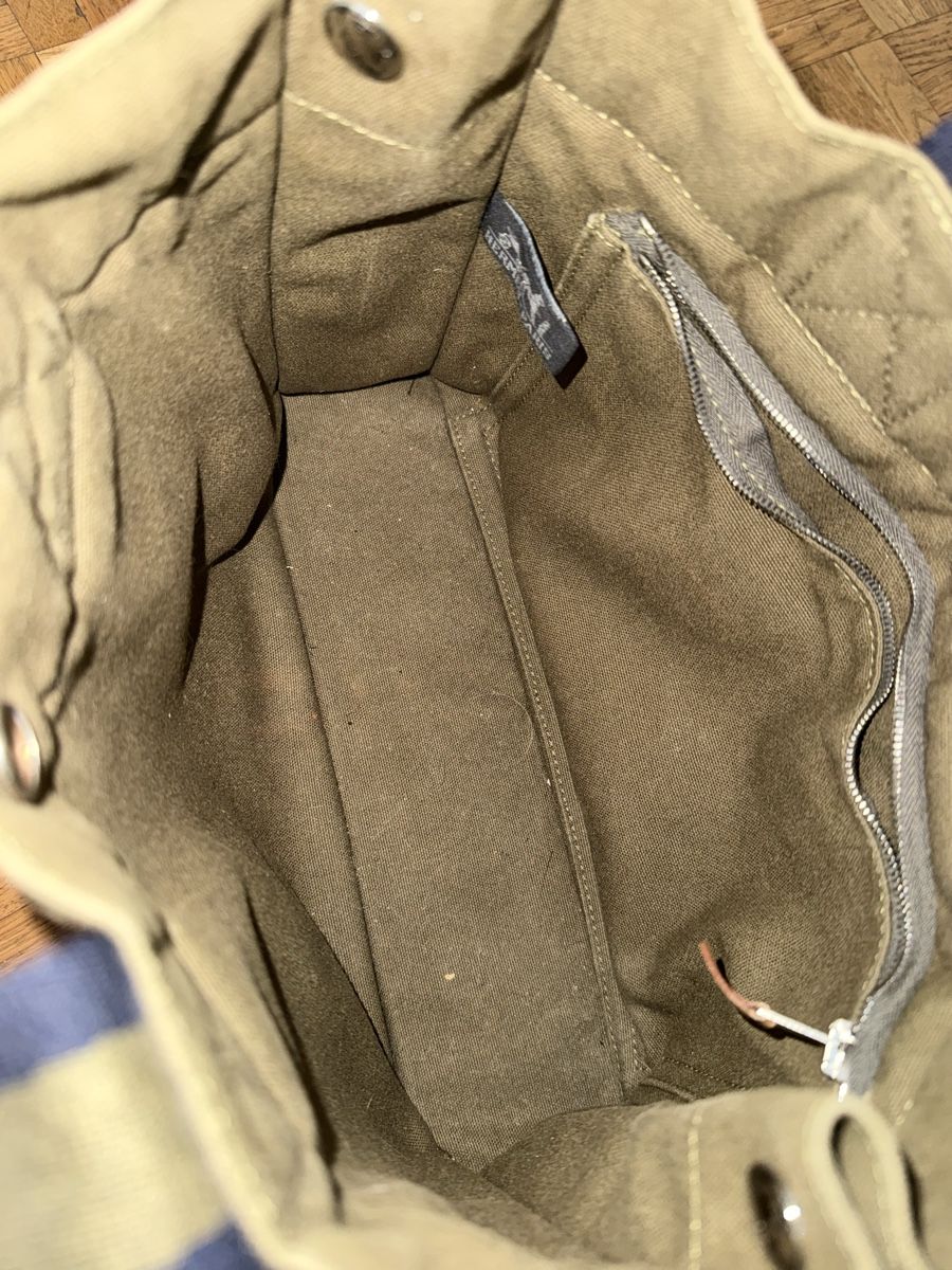 Hermès Borse: Hermes Fourre Tout Canvas Bag – Usato da Zürich venduto da sawe96 9