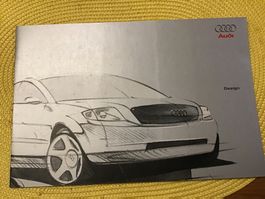 Audi A6 Faltprospekt 8 Seiten, Februar 1997