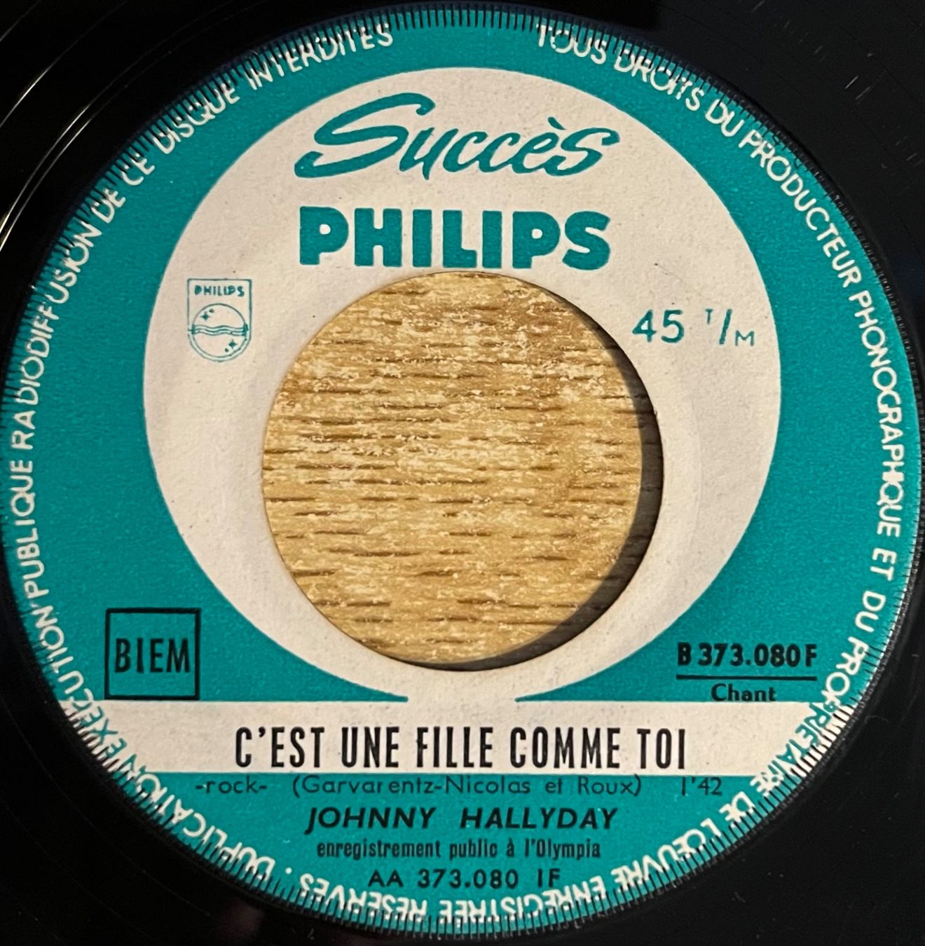 Schallplatten: JOHNNY HALLYDAY - ELLE EST TERRIBLE – Gebraucht aus Bussigny von vinyl-pas-cher 3