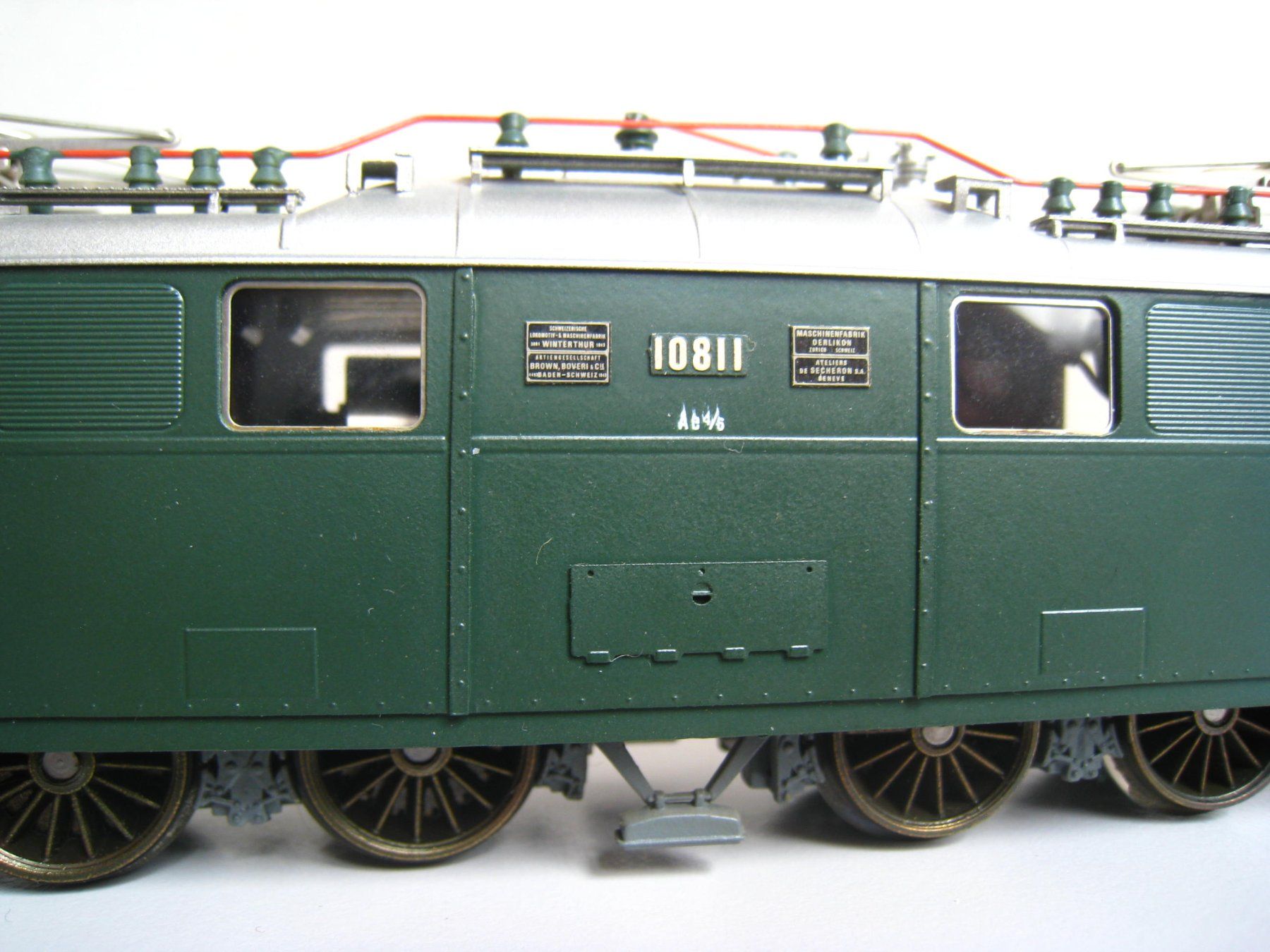 Morep Modellini di ferrovie: Morep SBB Ae 4/6 10811, Gotthard-Lok, Messing Model,  30G – Usato da Buchs ZH venduto da swiss-train 1
