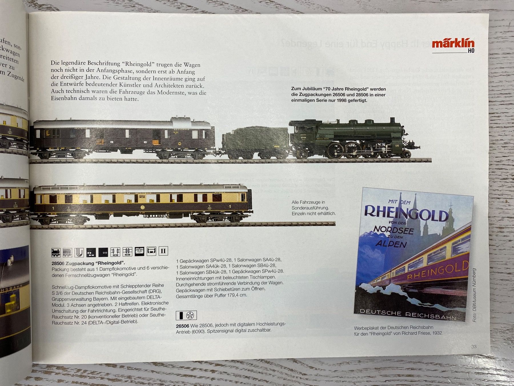 Märklin Modellini di ferrovie: Märklin 1998 Neuheiten – Usato da Lupsingen venduto da New-Haven 1