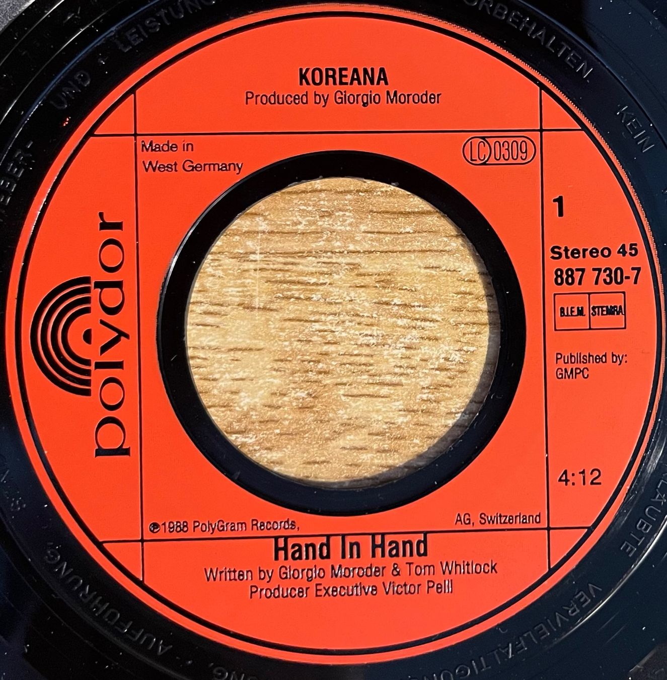 Dischi in vinile: KOREANA - HAND IN HAND – Usato da Bussigny venduto da vinyl-pas-cher 2