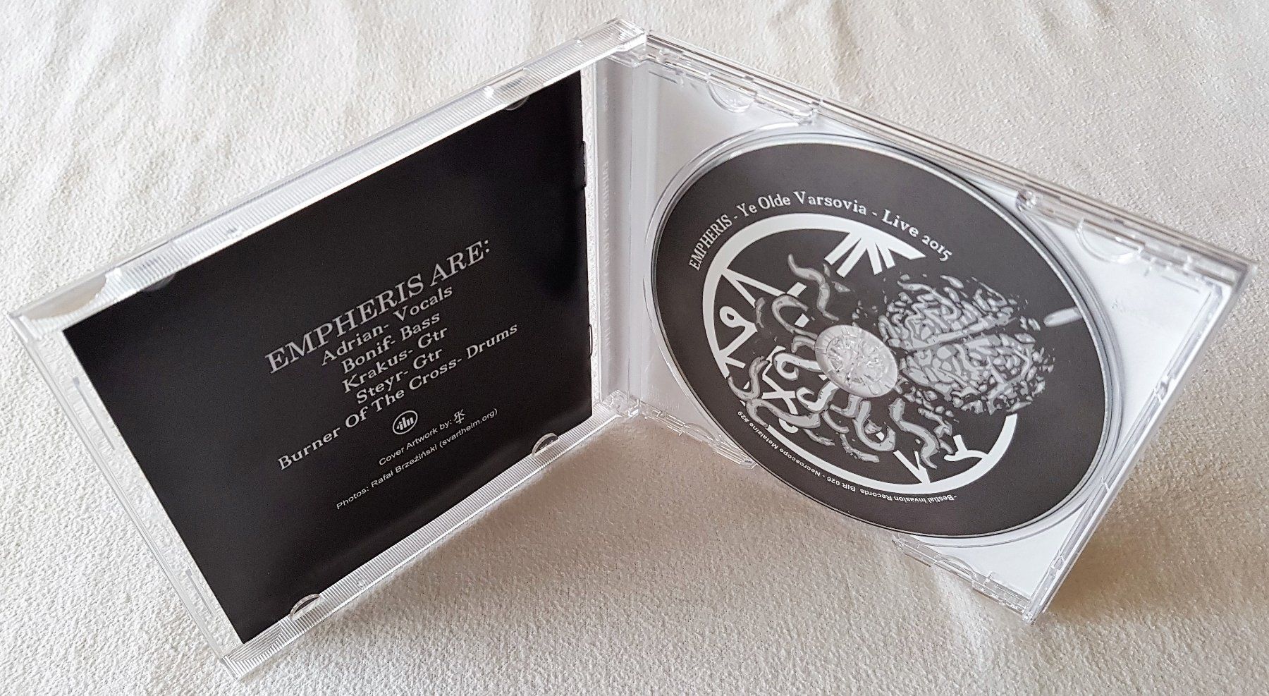 CDs: Empheris – Ye Olde Varsovia - CD - 2015 - First Press – D'occasion à Uster par Zardodel 3