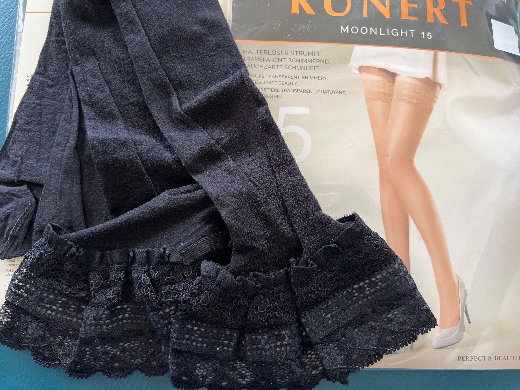 Kunert Strümpfe & Strumpfhosen: Strümpfe KUNERT Moonlight 15 Den Gr. S / 23 Fr – Neu und originalverpackt aus Zumikon von DamenFashionShop