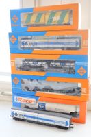 ROCO 6 x grosse Tank/Güterwagen 46088/mehr H0