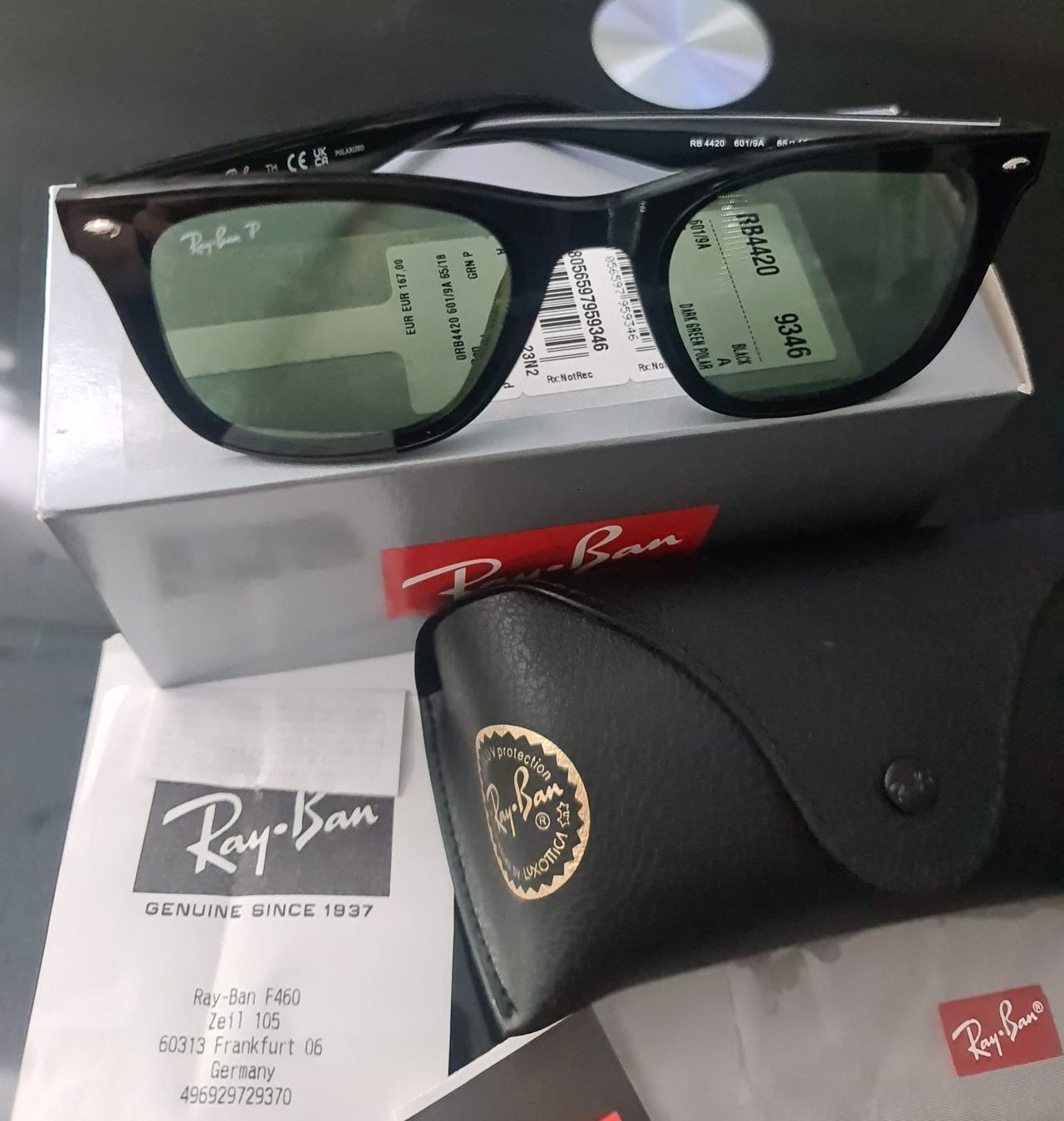 Ray-Ban Occhiali & Lenti: Neu-Brille Rey-Ban – Nuovo e nell'imballaggio originale da Zürich venduto da ok1 1