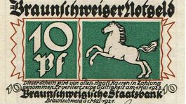 Braunschweig 10 Pfennige 1 Mai 1921 VZ Variante 2
