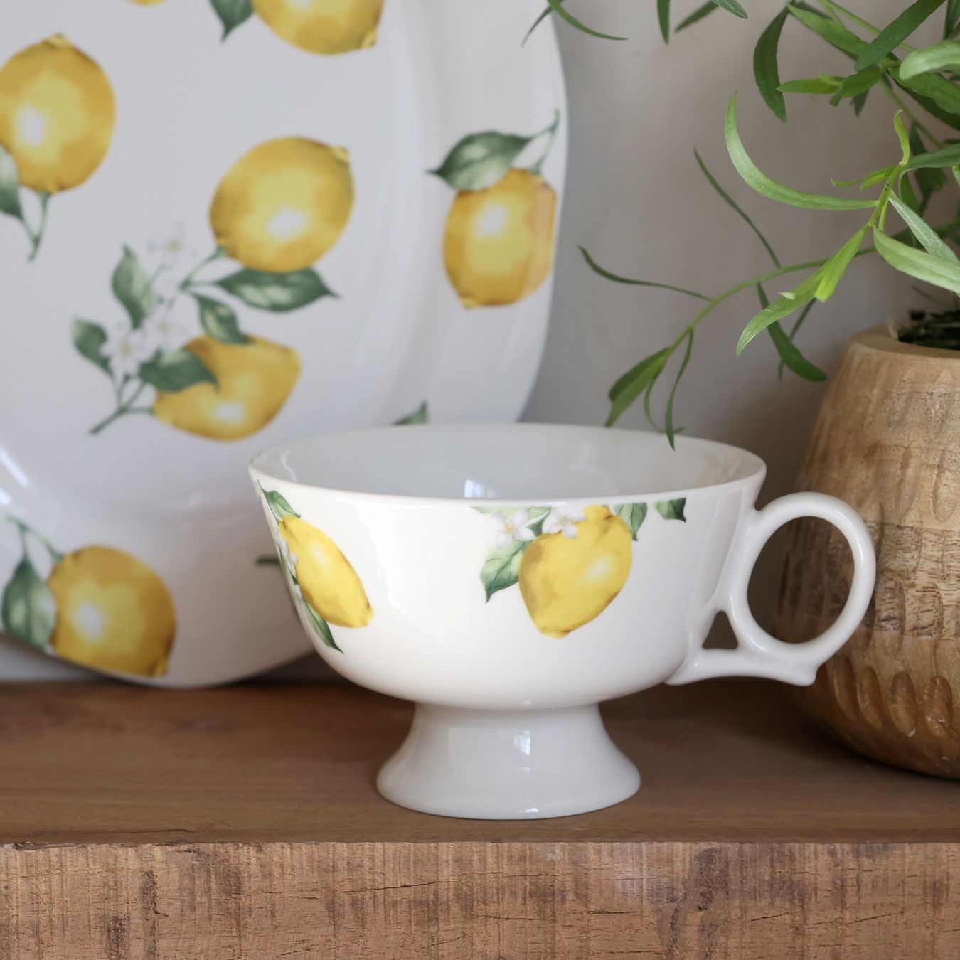 Tazze: Chic Antique Tasse "Maison Citron" – Nuovo e nell'imballaggio originale da Innertkirchen venduto da Glatthard-Interior
