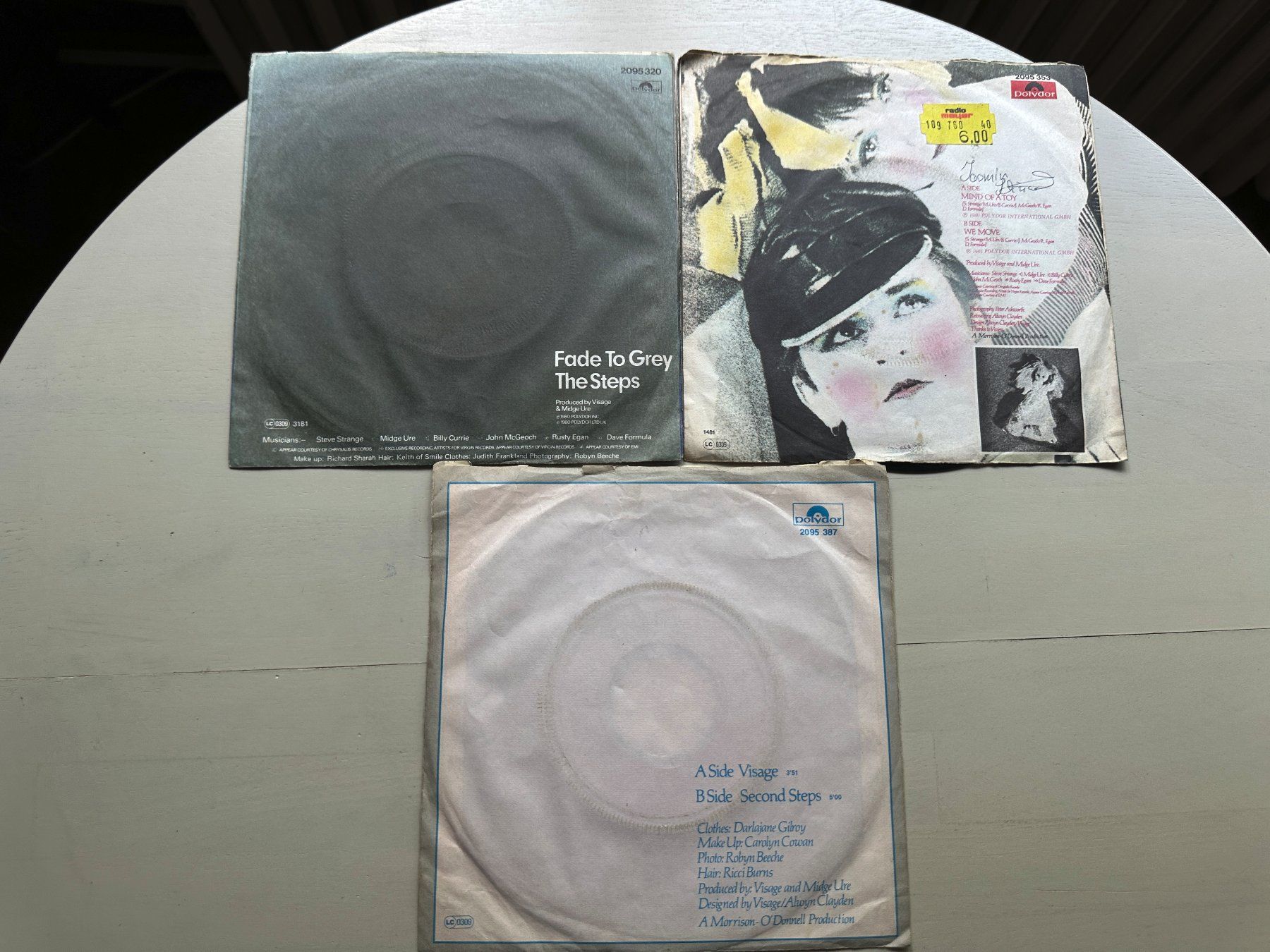Dischi in vinile: VISAGE tolle Singles Kult 80's Synth New Wave Electronic – Usato da Basel venduto da Partridge 1