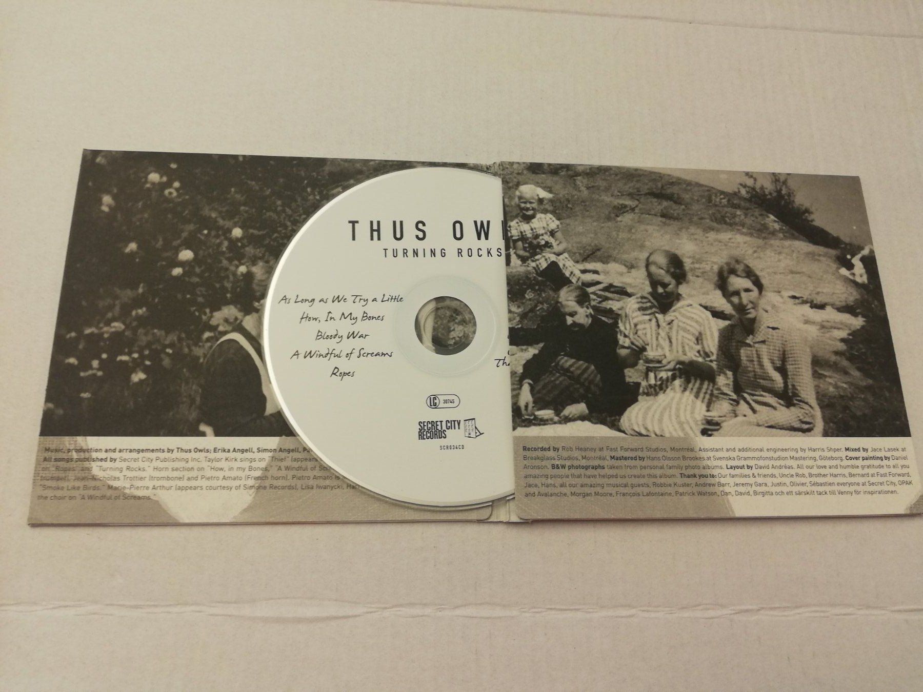 CD: THUS OWLS - TURNING ROCKS – Usato da Bern venduto da Vinylsound.ch 2