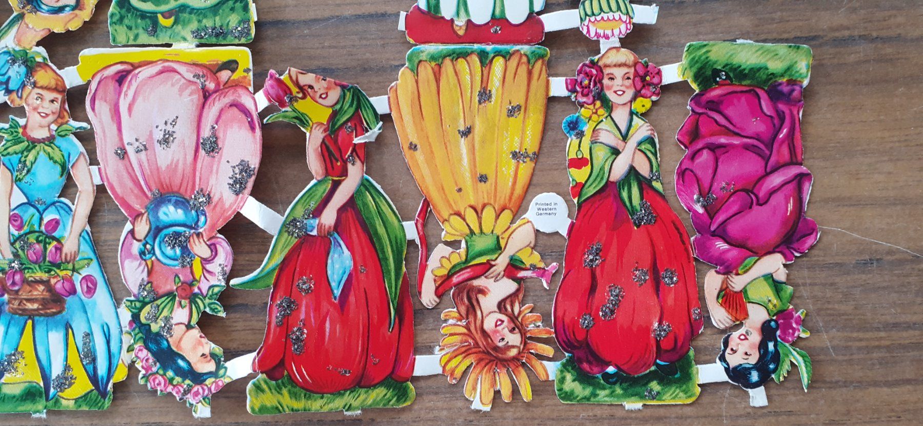 Kit bricolage: Blumenkinder Papier 1980er – Usato da Mörschwil venduto da lindaswunderkiste 1