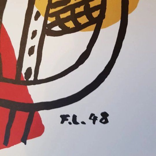 Arts picturaux & lithographies: Fernand Léger - Der Radfahrer - Originallithographie – Neuf (Voir description) à Ponte Tresa par 11GalleriaAlterEgo11 5
