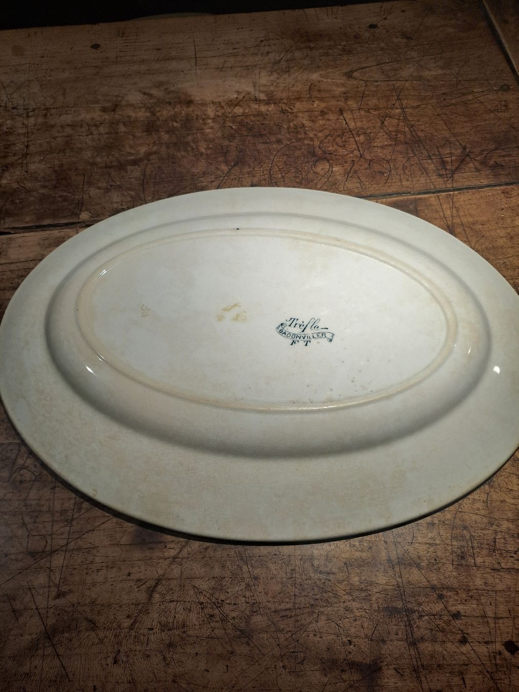 Piatti di portata: plat jungenstil , Trèfle badonviller – Usato da Villargiroud venduto da Alcazar6 1