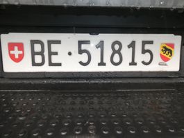 5-stellige Autonummer, symetrisch