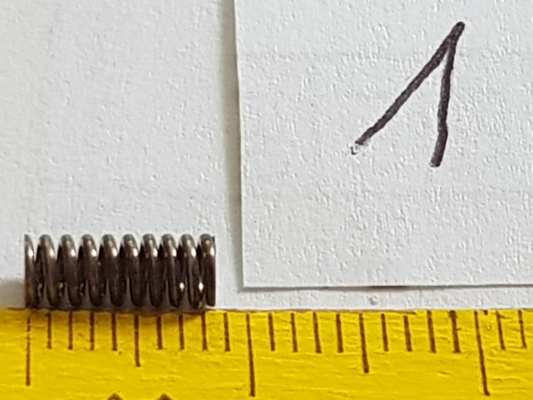 Modellini di ferrovie: Druckfeder 1 – Nuovo (secondo la descrizione) da Luzern venduto da inca55 2