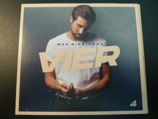 CD: Max Giesinger - Vier  (Digipack) – Usato da Au ZH venduto da sikoku
