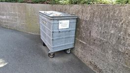 Kehricht-Abfall-Container Metall 700 lt. guter Zustand