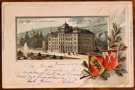 Alte Ansichtskarte Biel-Bienne Technikum Ferdinand Sessler