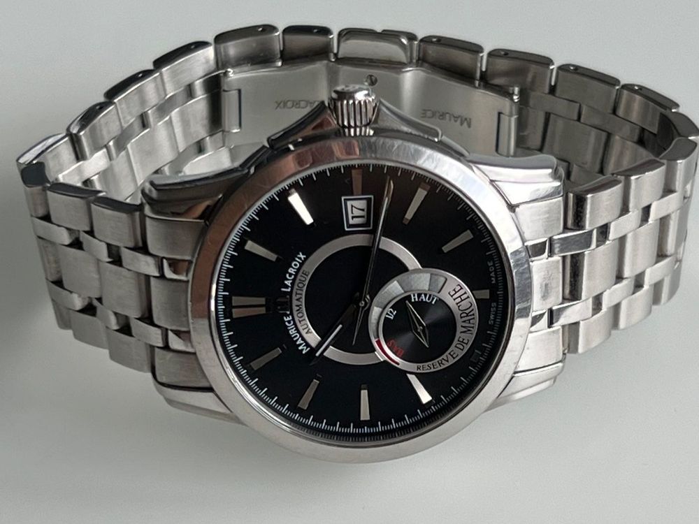 Maurice Lacroix Orologi: Mauric Lacroix Pontos Reserve de Marche, Automatik, 40cm – Usato da Flawil venduto da Miky-700 3