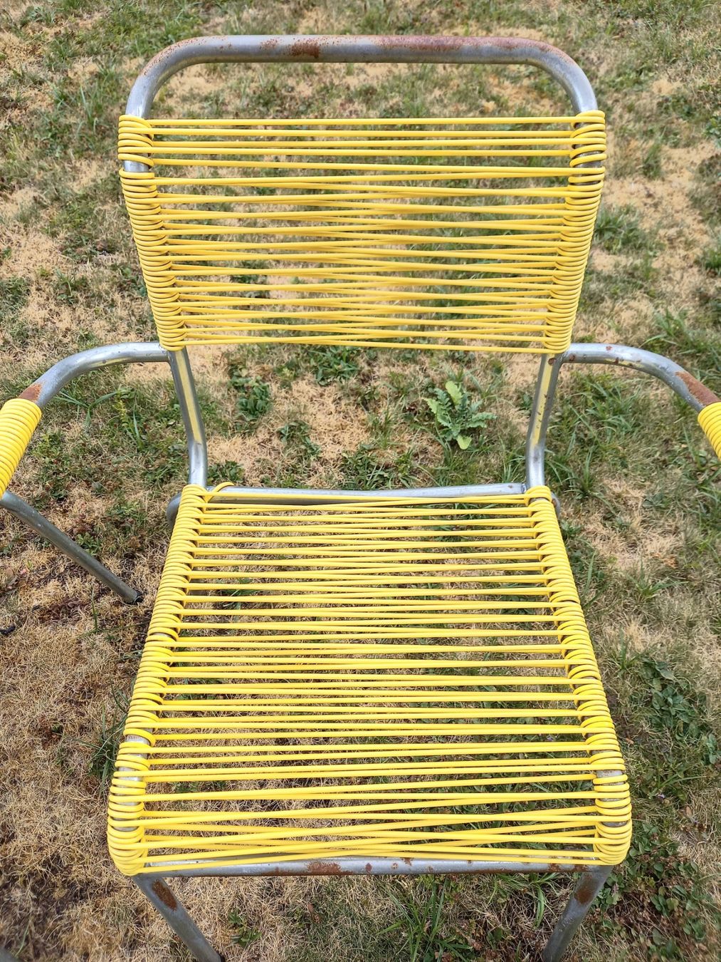 Stühle: 4 Original Spaghetti Gartenstühle mit Armlehnen – Gebraucht aus Zofingen von helee 5