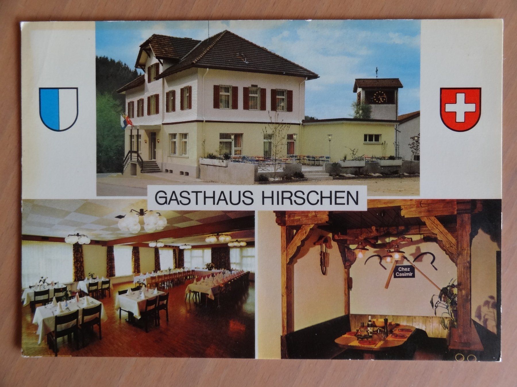 Cartoline postali: Luthern-Bad - Gasthaus Hirschen - LU – Usato da St Léonard venduto da Riglin