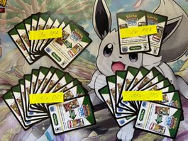 Diverse Pokémon TCG Live Code Karten – SFA / PRE / DRI / JTG