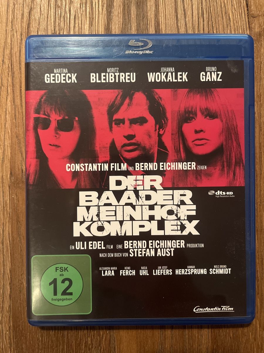 Alle DVDs: Der Baader Meinhof Komplex Blu-ray, wahre Geschichte – Gebraucht aus Glarus von Greenday